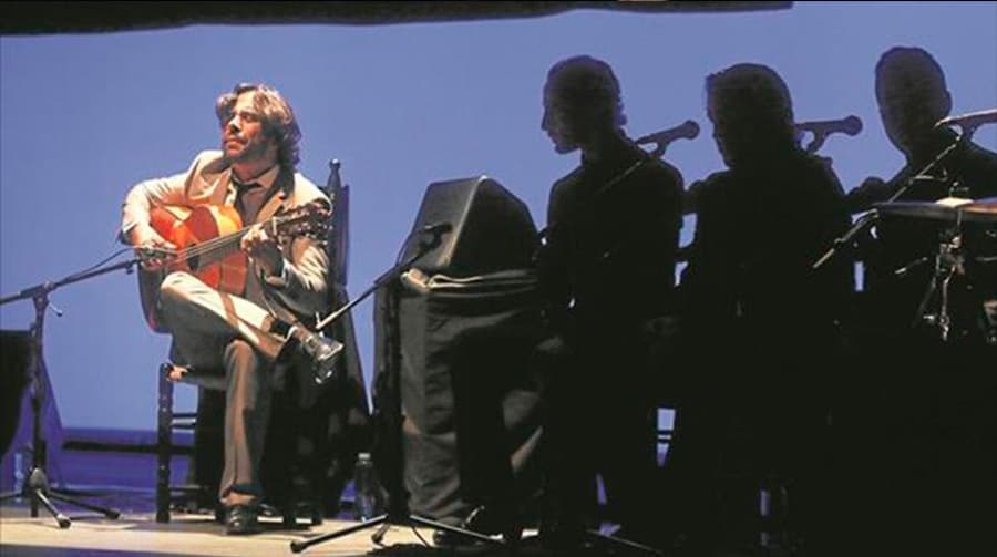 Daniel Casares en el escenario